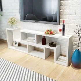 Mueble para TV en forma de L blanco de vidaXL, Muebles TV - Ref: Foro24-243066, Precio: 128,10 €, Descuento: %