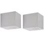 Lámparas de pared cúbicas para exteriores 2 piezas de vidaXL, Iluminación de exterior - Ref: Foro24-42224, Precio: 28,80 €, D...