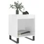 Nightstands 2 pcs glossy white engineered wood 40x35x50 cm by , Nightstands - Ref: Foro24-830737, Price: 49,21 €, Discount: %