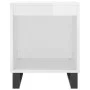 Nightstands 2 pcs glossy white engineered wood 40x35x50 cm by , Nightstands - Ref: Foro24-830737, Price: 49,21 €, Discount: %