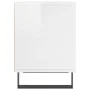 Nightstands 2 pcs glossy white engineered wood 40x35x50 cm by , Nightstands - Ref: Foro24-830737, Price: 49,21 €, Discount: %