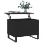 Mesa de centro madera contrachapada negro 60x44,5x45 cm de , Mesas de centro - Ref: Foro24-830957, Precio: 57,15 €, Descuento: %