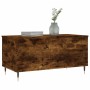 Mesa de centro madera contrachapada roble ahumado 90x44,5x45 cm de , Mesas de centro - Ref: Foro24-830969, Precio: 67,94 €, D...