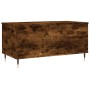 Mesa de centro madera contrachapada roble ahumado 90x44,5x45 cm de , Mesas de centro - Ref: Foro24-830969, Precio: 67,94 €, D...