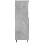 Aparador alto madera contrachapada gris hormigón 60x36x110 cm de , Aparadores - Ref: Foro24-831480, Precio: 72,50 €, Descuent...