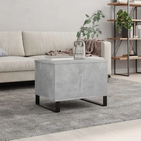 Concrete gray plywood coffee table 60x44.5x45 cm by , Coffee table - Ref: Foro24-830960, Price: 66,71 €, Discount: %
