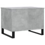 Mesa de centro madera contrachapada gris hormigón 60x44,5x45 cm de , Mesas de centro - Ref: Foro24-830960, Precio: 67,72 €, D...