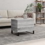 Mesa de centro madera contrachapada gris Sonoma 60x44,5x45 cm de , Mesas de centro - Ref: Foro24-830962, Precio: 69,10 €, Des...