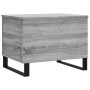 Mesa de centro madera contrachapada gris Sonoma 60x44,5x45 cm de , Mesas de centro - Ref: Foro24-830962, Precio: 69,10 €, Des...