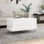 Glossy white plywood coffee table 90x44.5x45 cm by , Coffee table - Ref: Foro24-830974, Price: 72,81 €, Discount: %