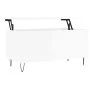 Glossy white plywood coffee table 90x44.5x45 cm by , Coffee table - Ref: Foro24-830974, Price: 72,81 €, Discount: %