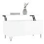 Glossy white plywood coffee table 90x44.5x45 cm by , Coffee table - Ref: Foro24-830974, Price: 72,81 €, Discount: %