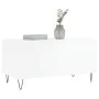 Glossy white plywood coffee table 90x44.5x45 cm by , Coffee table - Ref: Foro24-830974, Price: 72,81 €, Discount: %