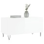 Mesa de centro madera contrachapada blanco brillo 90x44,5x45 cm de , Mesas de centro - Ref: Foro24-830974, Precio: 73,70 €, D...