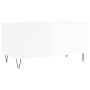 Mesa de centro madera contrachapada blanco brillo 90x44,5x45 cm de , Mesas de centro - Ref: Foro24-830974, Precio: 73,70 €, D...