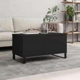 Couchtisch aus schwarzem Sperrholz, 90 x 44,5 x 45 cm von , Couchtisch - Ref: Foro24-830981, Preis: 66,94 €, Rabatt: %
