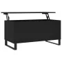 Couchtisch aus schwarzem Sperrholz, 90 x 44,5 x 45 cm von , Couchtisch - Ref: Foro24-830981, Preis: 66,94 €, Rabatt: %
