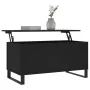 Couchtisch aus schwarzem Sperrholz, 90 x 44,5 x 45 cm von , Couchtisch - Ref: Foro24-830981, Preis: 66,94 €, Rabatt: %