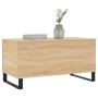 Mesa de centro madera contrachapada roble Sonoma 90x44,5x45 cm de , Mesas de centro - Ref: Foro24-830983, Precio: 65,32 €, De...