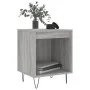 Mesita de noche madera de ingeniería gris Sonoma 40x35x50 cm de , Mesitas de noche - Ref: Foro24-830728, Precio: 33,67 €, Des...