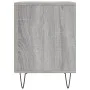 Mesita de noche madera de ingeniería gris Sonoma 40x35x50 cm de , Mesitas de noche - Ref: Foro24-830728, Precio: 33,67 €, Des...