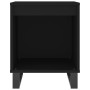 Mesitas de noche 2 uds madera de ingeniería negro 40x35x50 cm de , Mesitas de noche - Ref: Foro24-830735, Precio: 48,73 €, De...