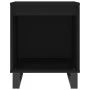 Nightstands 2 pcs engineered wood black 40x35x50 cm by , Nightstands - Ref: Foro24-830735, Price: 48,48 €, Discount: %