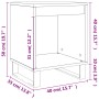Mesitas de noche 2 uds madera de ingeniería negro 40x35x50 cm de , Mesitas de noche - Ref: Foro24-830735, Precio: 48,73 €, De...