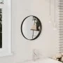 Espejo de pared negro 40 cm de , Espejos - Ref: Foro24-322293, Precio: 40,87 €, Descuento: %