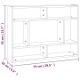 Estantería de pared madera ingeniería roble marrón 75x16x55 cm de , Estantes y estanterías - Ref: Foro24-815845, Precio: 32,0...