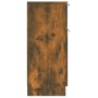 Aparador madera contrachapada color roble ahumado 30x30x70 cm de , Aparadores - Ref: Foro24-817000, Precio: 41,78 €, Descuent...