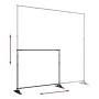 Soportes de telón de fondo 2 uds acero negro 254x243 cm de , Montajes de estudio - Ref: Foro24-3187466, Precio: 192,60 €, Des...