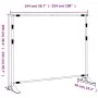Soportes de telón de fondo 2 uds acero negro 254x243 cm de , Montajes de estudio - Ref: Foro24-3187466, Precio: 192,60 €, Des...