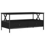 Mesa de centro madera de ingeniería negro 100x51x45 cm de , Mesas de centro - Ref: Foro24-835299, Precio: 98,32 €, Descuento: %