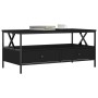Mesa de centro madera de ingeniería negro 100x51x45 cm de , Mesas de centro - Ref: Foro24-835299, Precio: 98,32 €, Descuento: %