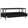 Mesa de centro madera de ingeniería negro 100x51x45 cm de , Mesas de centro - Ref: Foro24-835299, Precio: 98,32 €, Descuento: %