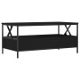 Mesa de centro madera de ingeniería negro 100x51x45 cm de , Mesas de centro - Ref: Foro24-835299, Precio: 98,32 €, Descuento: %