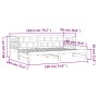 Sofá cama nido madera maciza de pino blanco 90x190 cm de , Camas y somieres - Ref: Foro24-836211, Precio: 191,75 €, Descuento: %