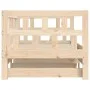 Sofá cama nido madera maciza de pino 80x200 cm de , Camas y somieres - Ref: Foro24-836207, Precio: 154,50 €, Descuento: %