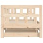 Sofá cama nido madera maciza de pino 80x200 cm de , Camas y somieres - Ref: Foro24-836207, Precio: 156,73 €, Descuento: %