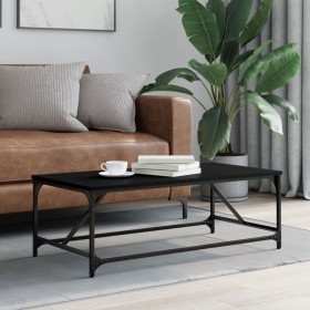 Mesa de centro de madera contrachapada negro 100x50x35 cm de , Mesas de centro - Ref: Foro24-835329, Precio: 38,72 €, Descuen...