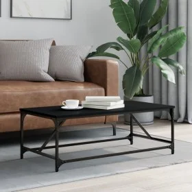 Mesa de centro de madera contrachapada negro 100x50x35 cm de , Mesas de centro - Ref: Foro24-835329, Precio: 38,41 €, Descuen...
