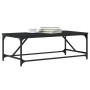 Mesa de centro de madera contrachapada negro 100x50x35 cm de , Mesas de centro - Ref: Foro24-835329, Precio: 38,72 €, Descuen...