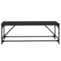 Mesa de centro de madera contrachapada negro 100x50x35 cm de , Mesas de centro - Ref: Foro24-835329, Precio: 38,41 €, Descuen...