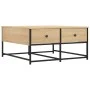 Sonoma oak engineered wood coffee table 80x80x40 cm by , Coffee table - Ref: Foro24-835355, Price: 50,69 €, Discount: %