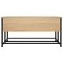 Sonoma oak engineered wood coffee table 80x80x40 cm by , Coffee table - Ref: Foro24-835355, Price: 50,69 €, Discount: %