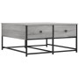 Mesa de centro madera de ingeniería gris Sonoma 80x80x40 cm de , Mesas de centro - Ref: Foro24-835357, Precio: 52,84 €, Descu...