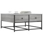 Mesa de centro madera de ingeniería gris Sonoma 80x80x40 cm de , Mesas de centro - Ref: Foro24-835357, Precio: 52,84 €, Descu...
