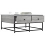 Mesa de centro madera de ingeniería gris Sonoma 80x80x40 cm de , Mesas de centro - Ref: Foro24-835357, Precio: 52,84 €, Descu...