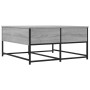 Mesa de centro madera de ingeniería gris Sonoma 80x80x40 cm de , Mesas de centro - Ref: Foro24-835357, Precio: 52,84 €, Descu...